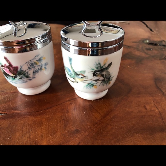 Porcelain Egg Poachers - Picture 4 of 10